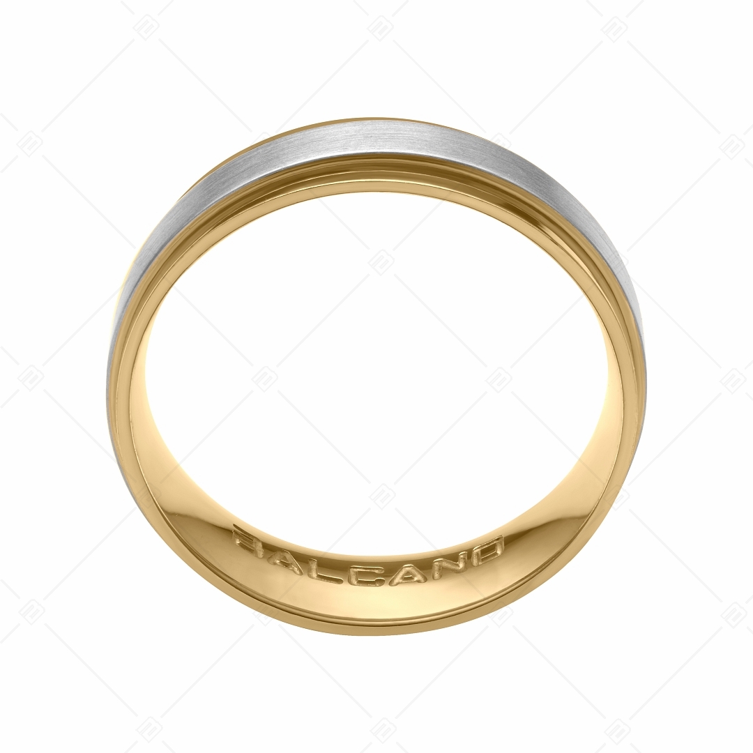 BALCANO - Cinto / Stainless Steel Ring With 18K Gold Plated (030024ZY99)