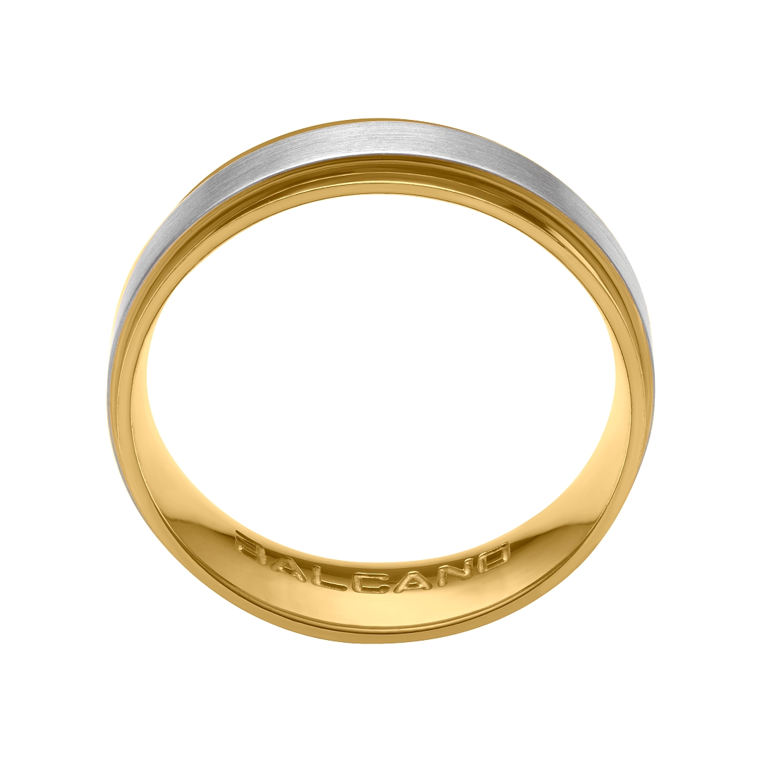 BALCANO - Cinto / Edelstahl Trauring mit 18K Gold Beschichtung (030024ZY99)