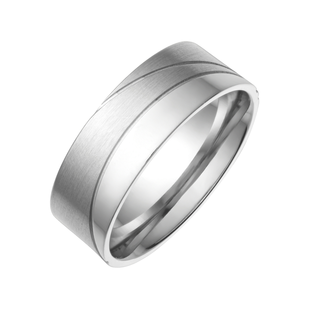 BALCANO - Sunny / Bague de mariageen acier inoxydable (030039ZY99)