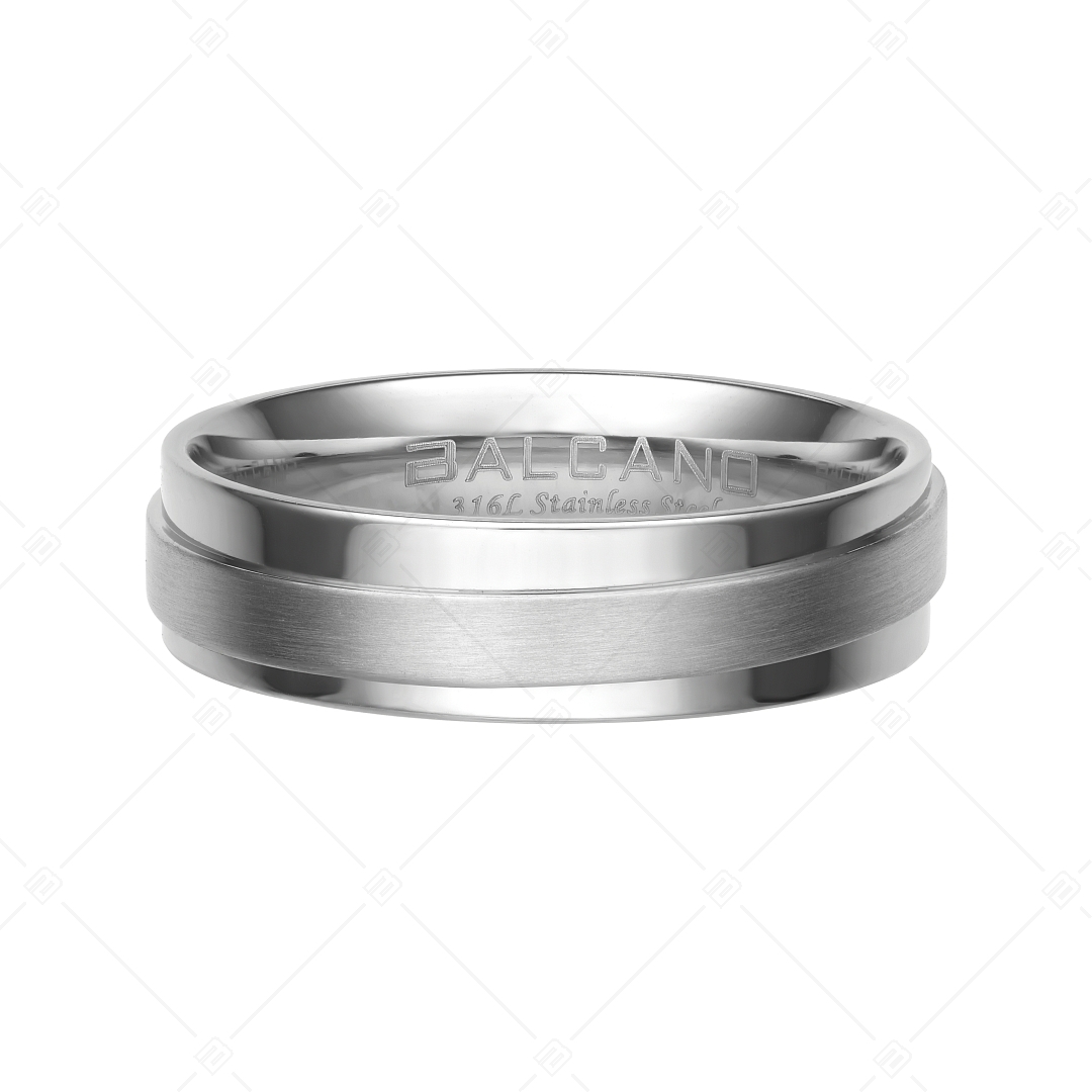 BALCANO - Palmer / Stainless Steel Wedding Ring (030046ZY99)