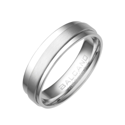 BALCANO - Palmer / Bague de mariageen acier inoxydable