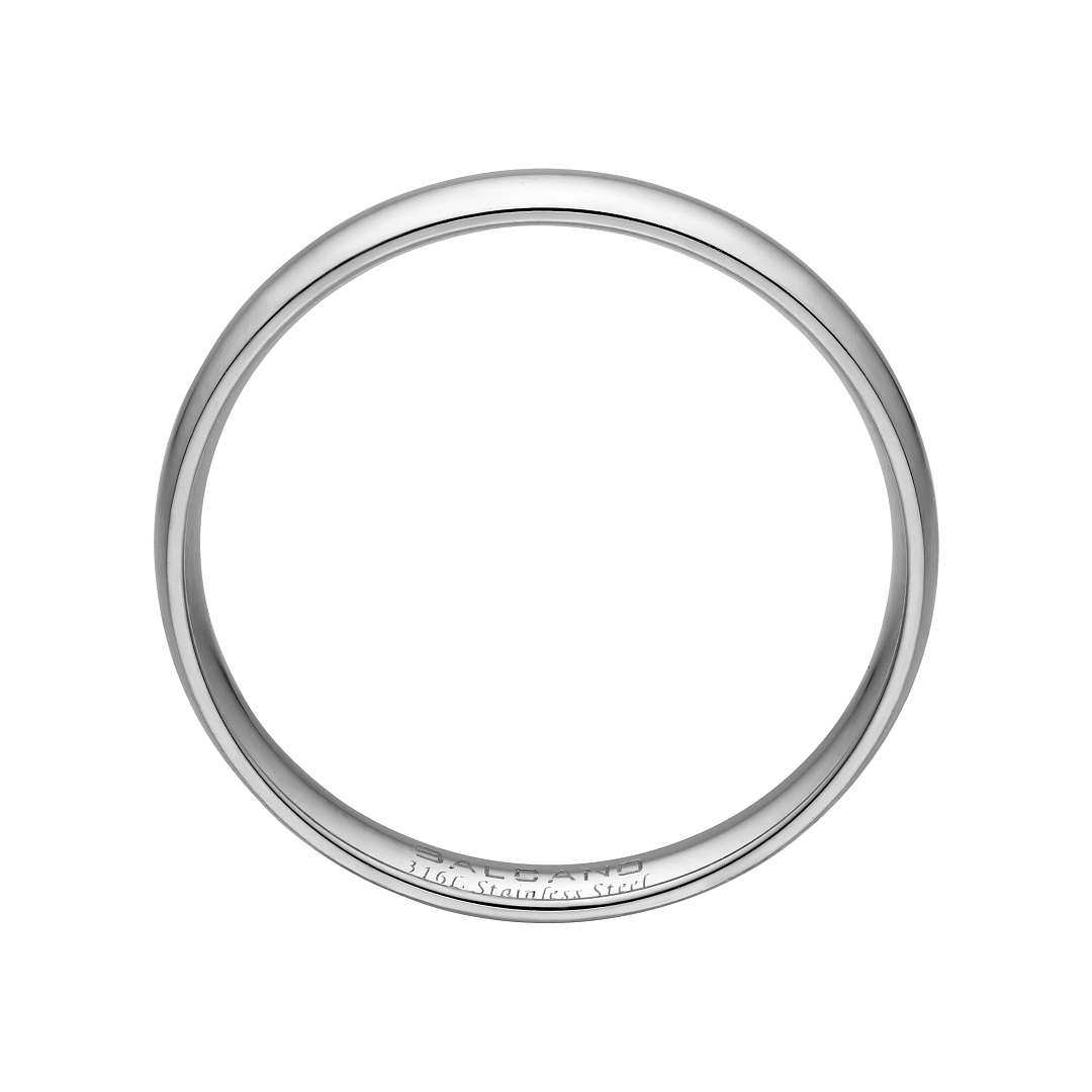 BALCANO -  / Edelstahl Trauring 18K vergoldet (030048ZY99)