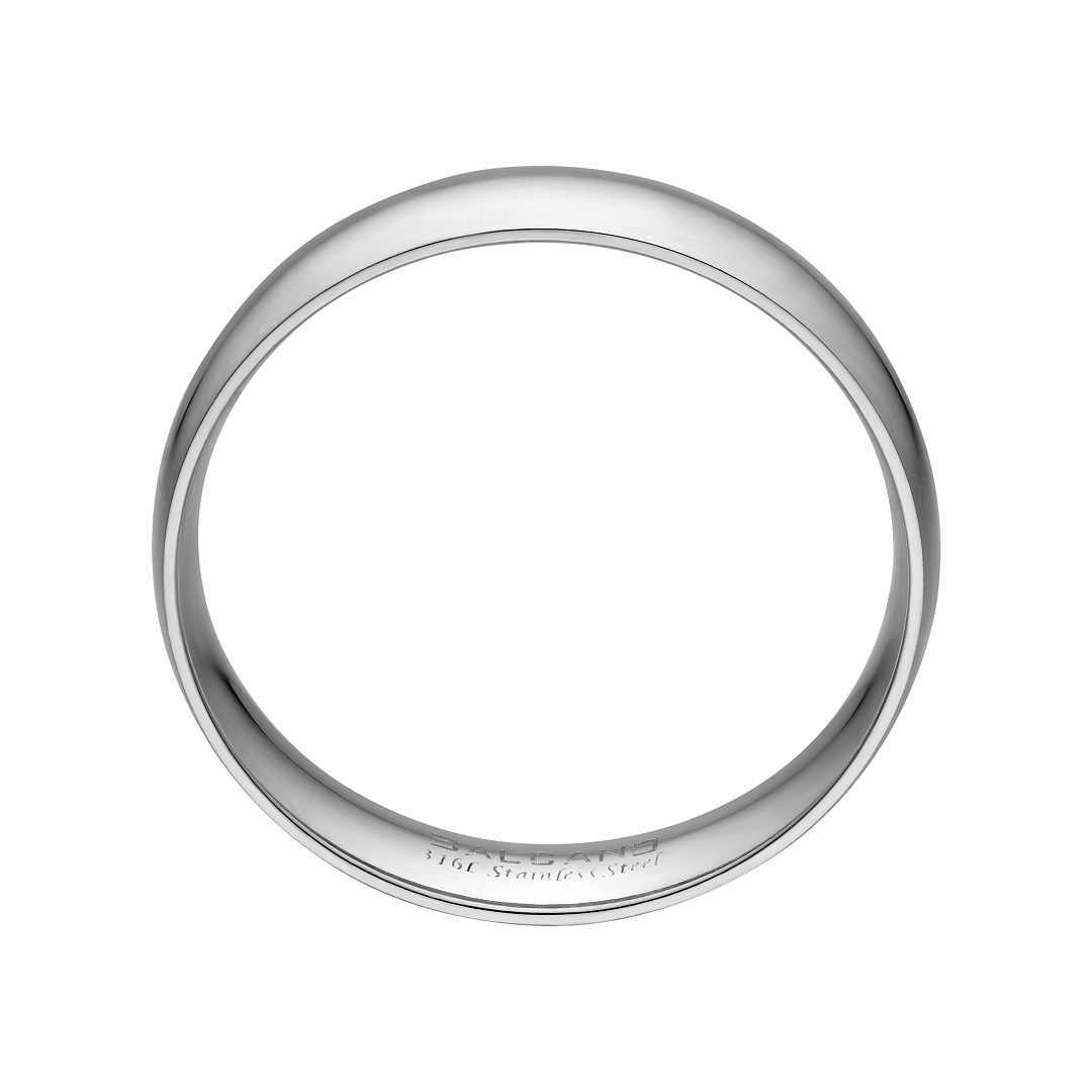 BALCANO -  / Edelstahl Trauring 18K vergoldet (030050ZY99)