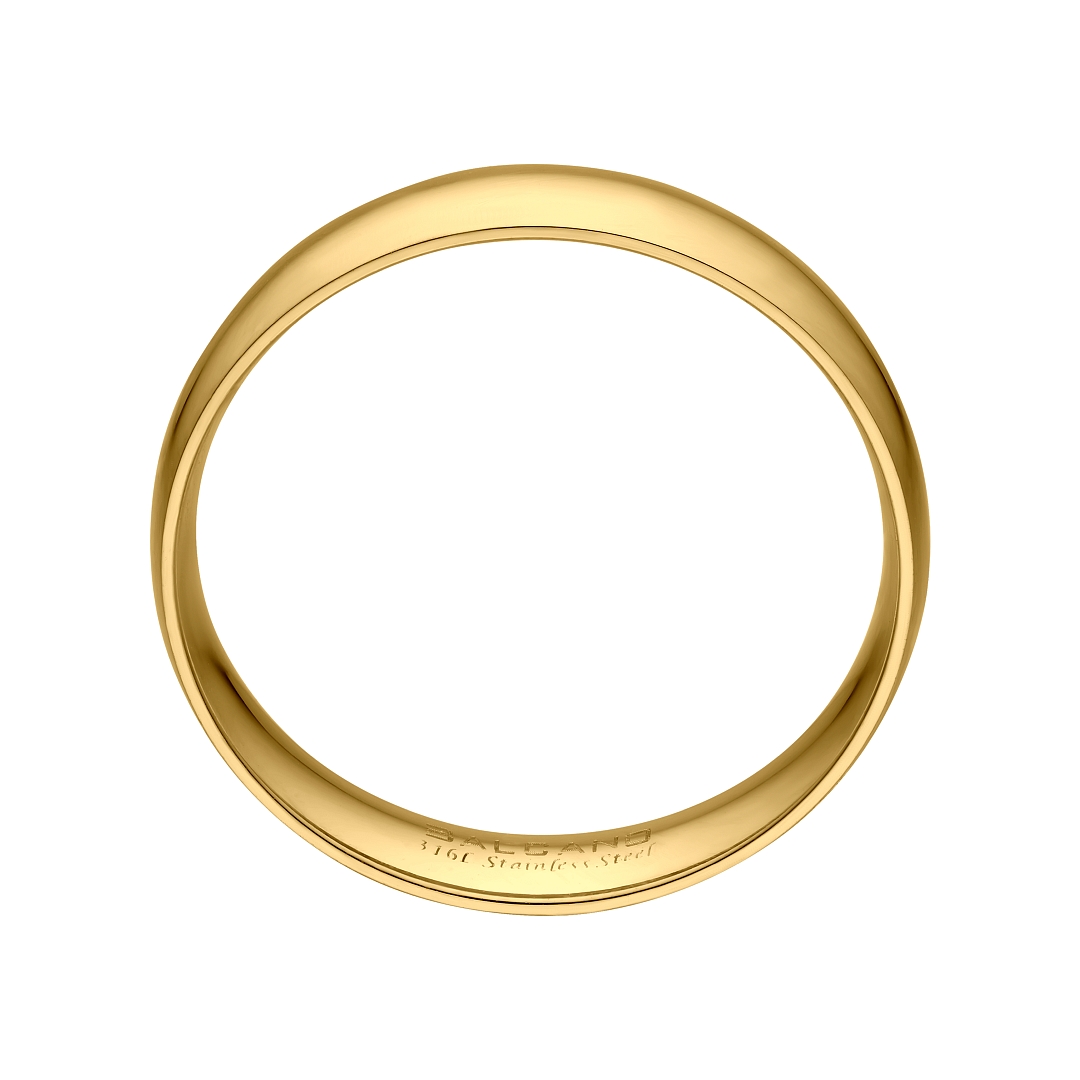 BALCANO - Aurielle / Bague de mariageen acier inoxydable plaqué or 18K (030051ZY99)
