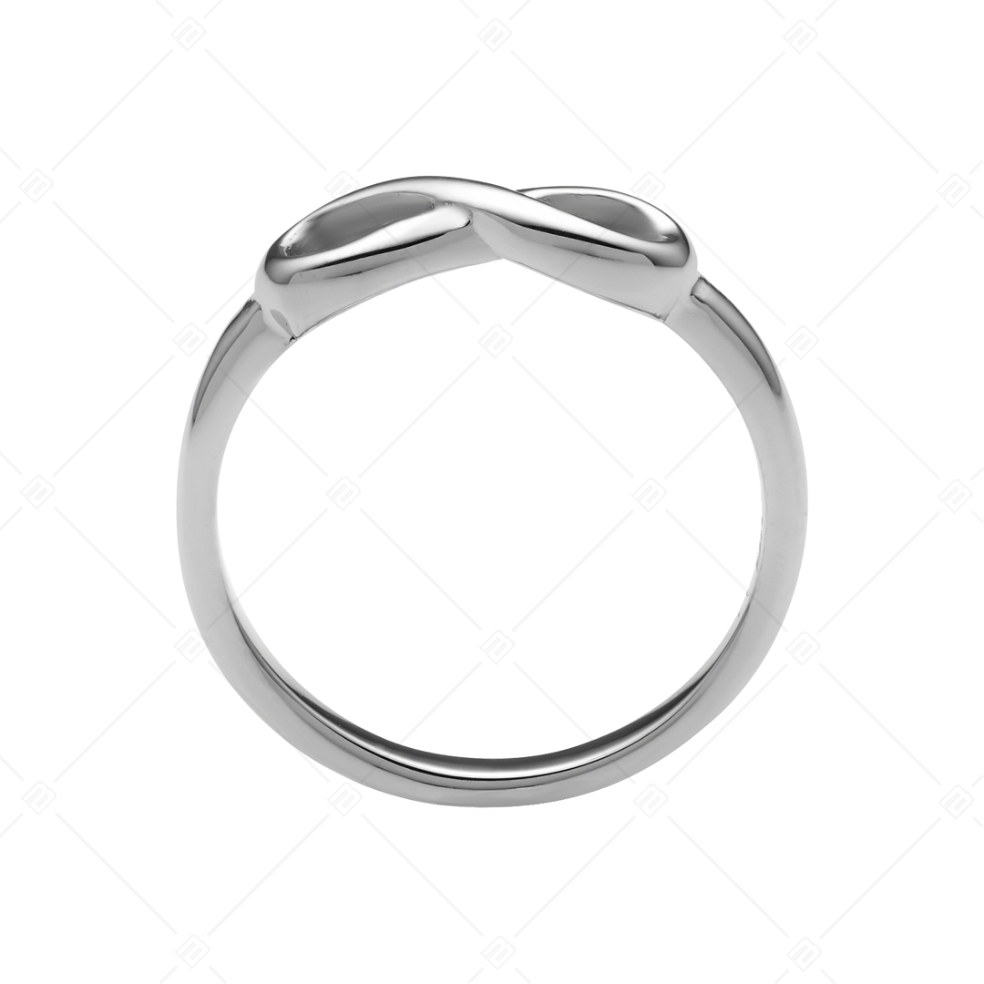 BALCANO - Infinity / Edelstahl Ring mit Unendlichkeitssymbol, hochglanzpoliert (041212BC97)