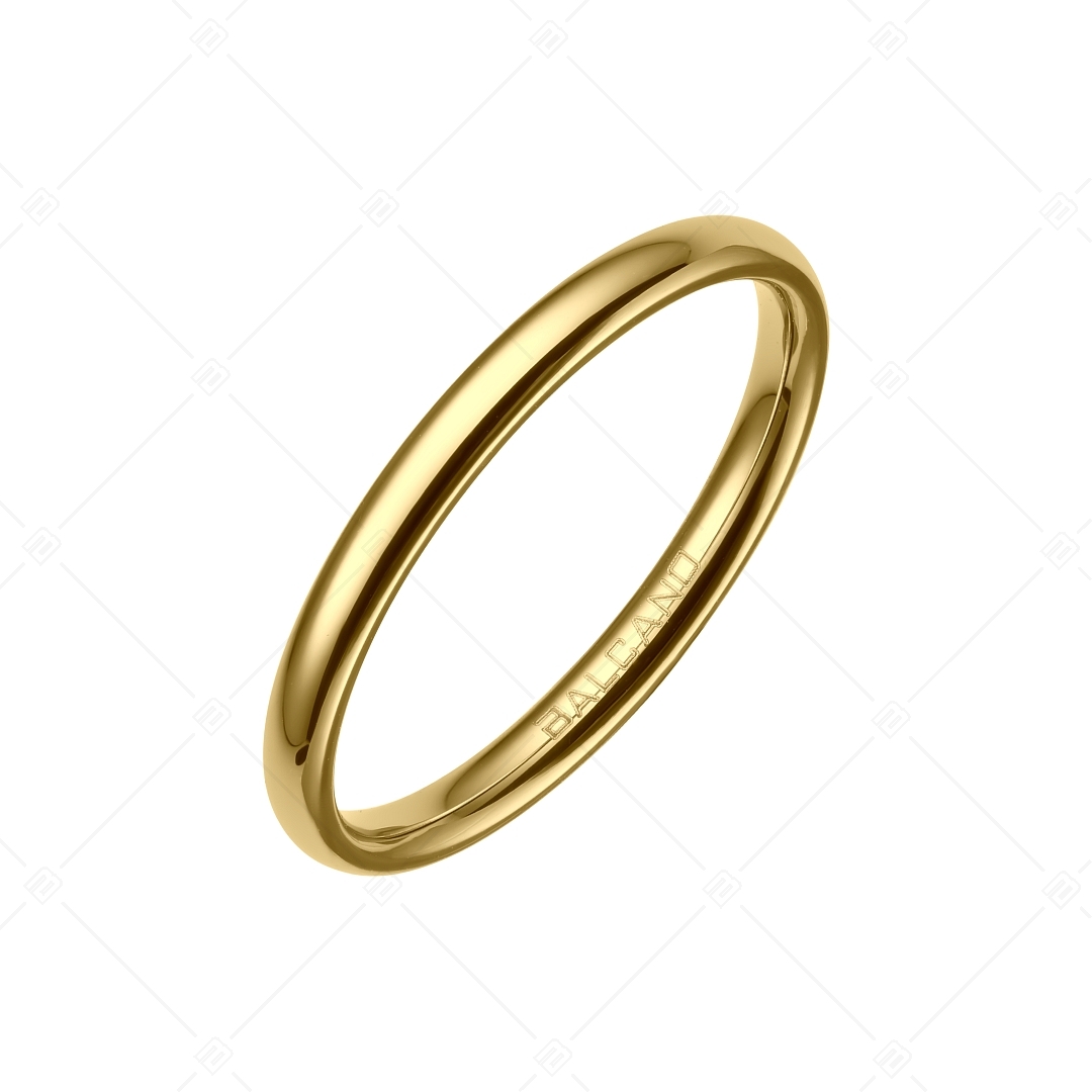 BALCANO - Simply / Dünner Ring mit 18K Vergoldung (041222BC88)