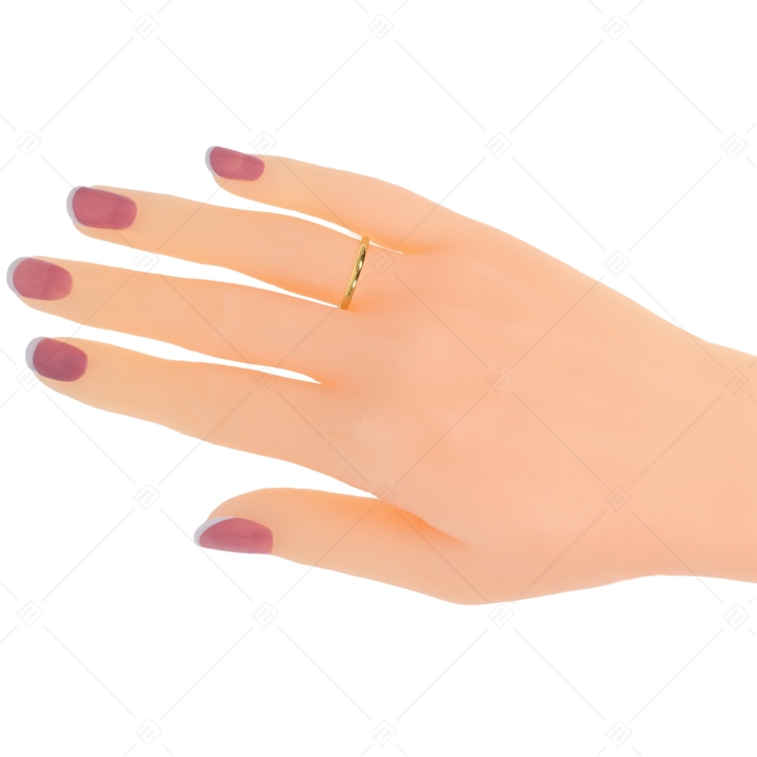 BALCANO - Simply / Thin ring with 18K gold plated (041222BC88)