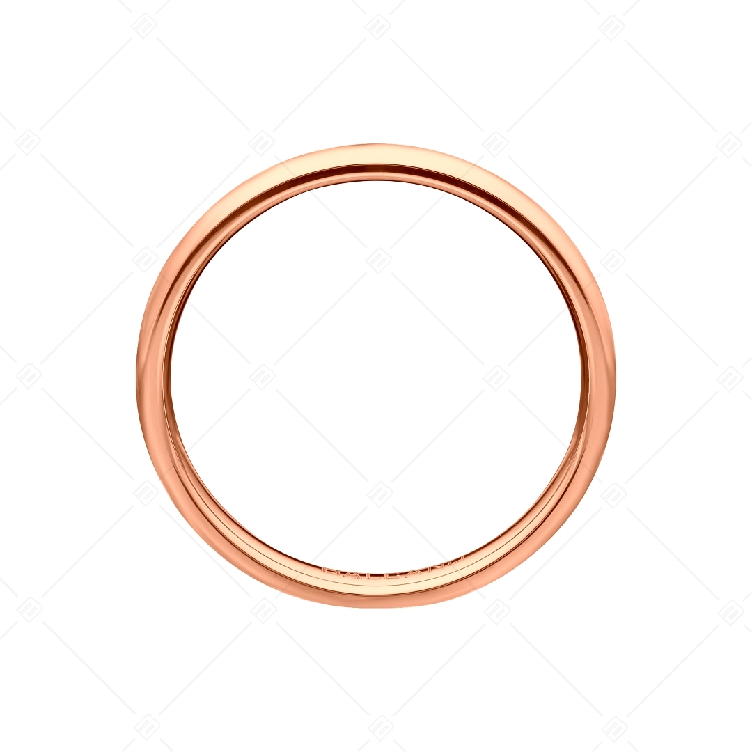 BALCANO - Simply / Thin ring with 18K rose gold plated (041222BC96)