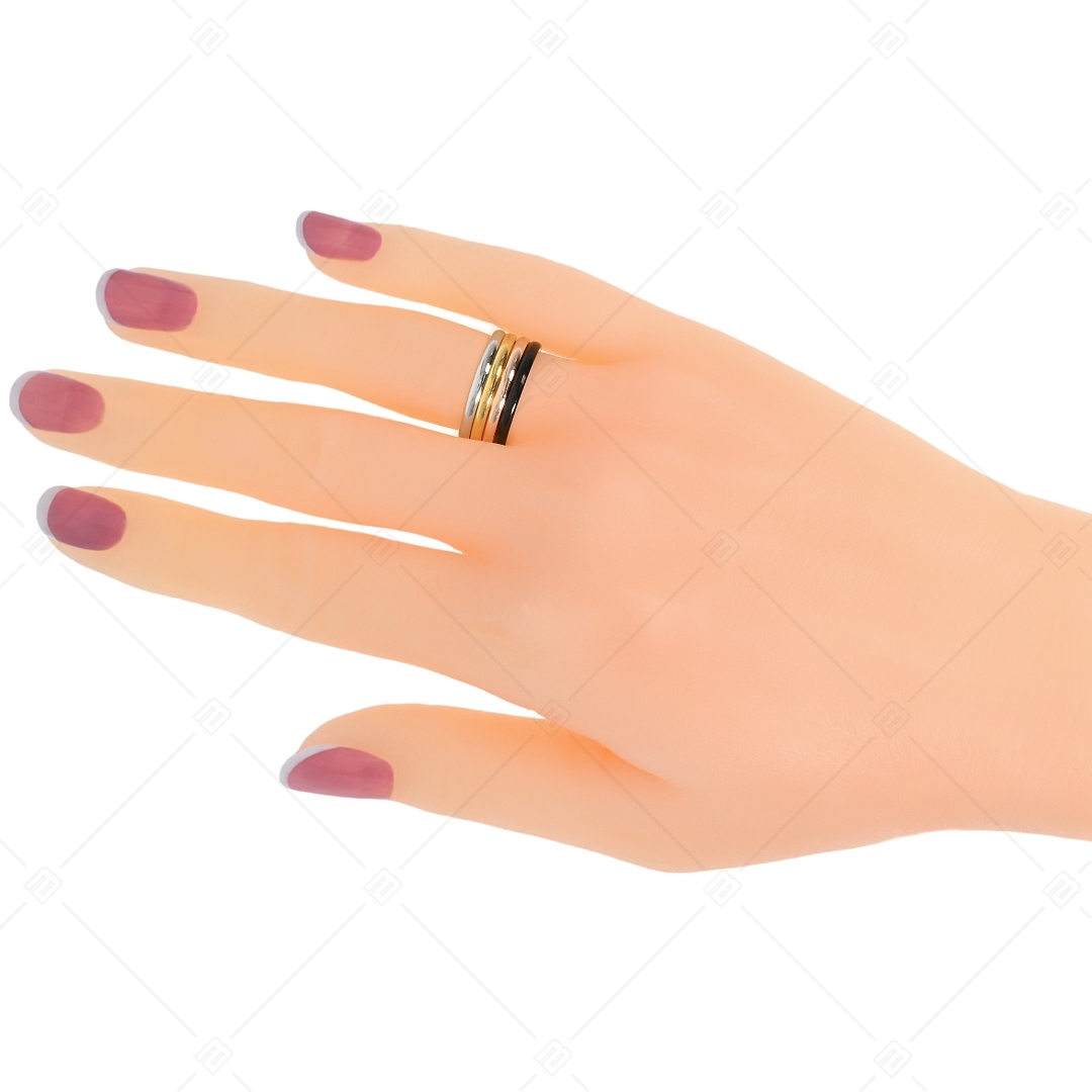 BALCANO - Simply / Thin Ring With 18K Rose Gold Plated (041222BC96)