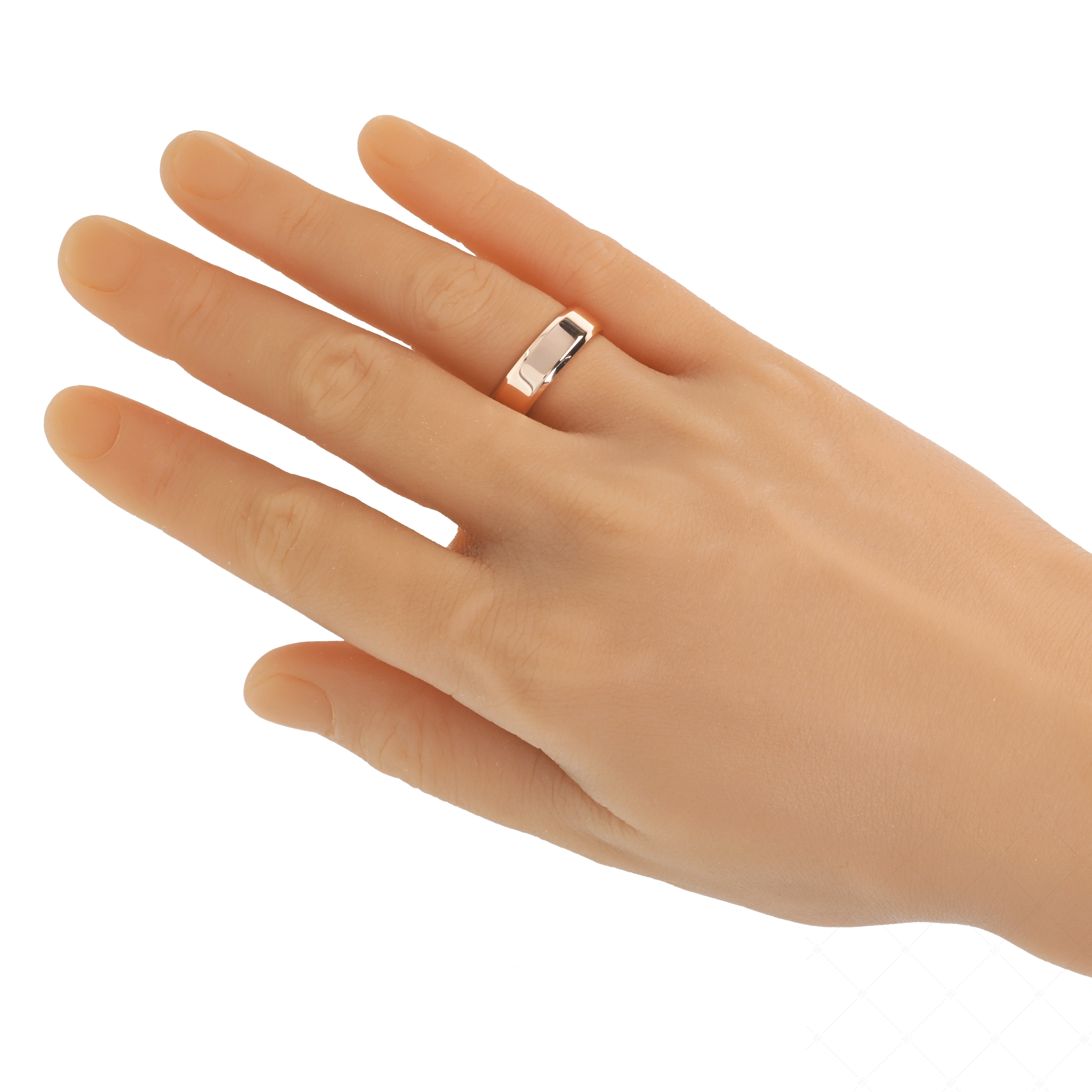BALCANO - Frankie / Engravable Stainless Steel Ring With 18K Rose Gold Plated (042100BL96)