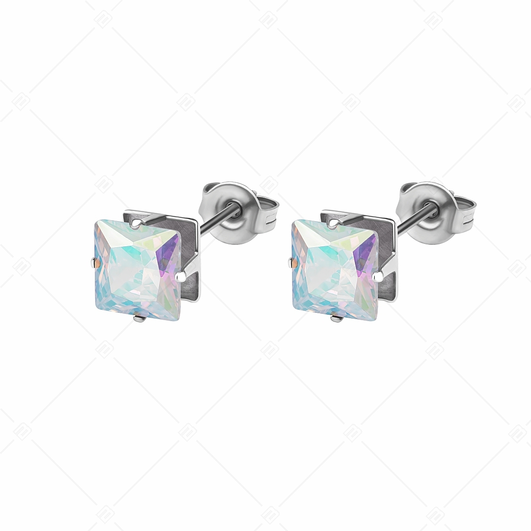 BALCANO - Frizzante / Earrings With Square Gemstone (112082ST09)