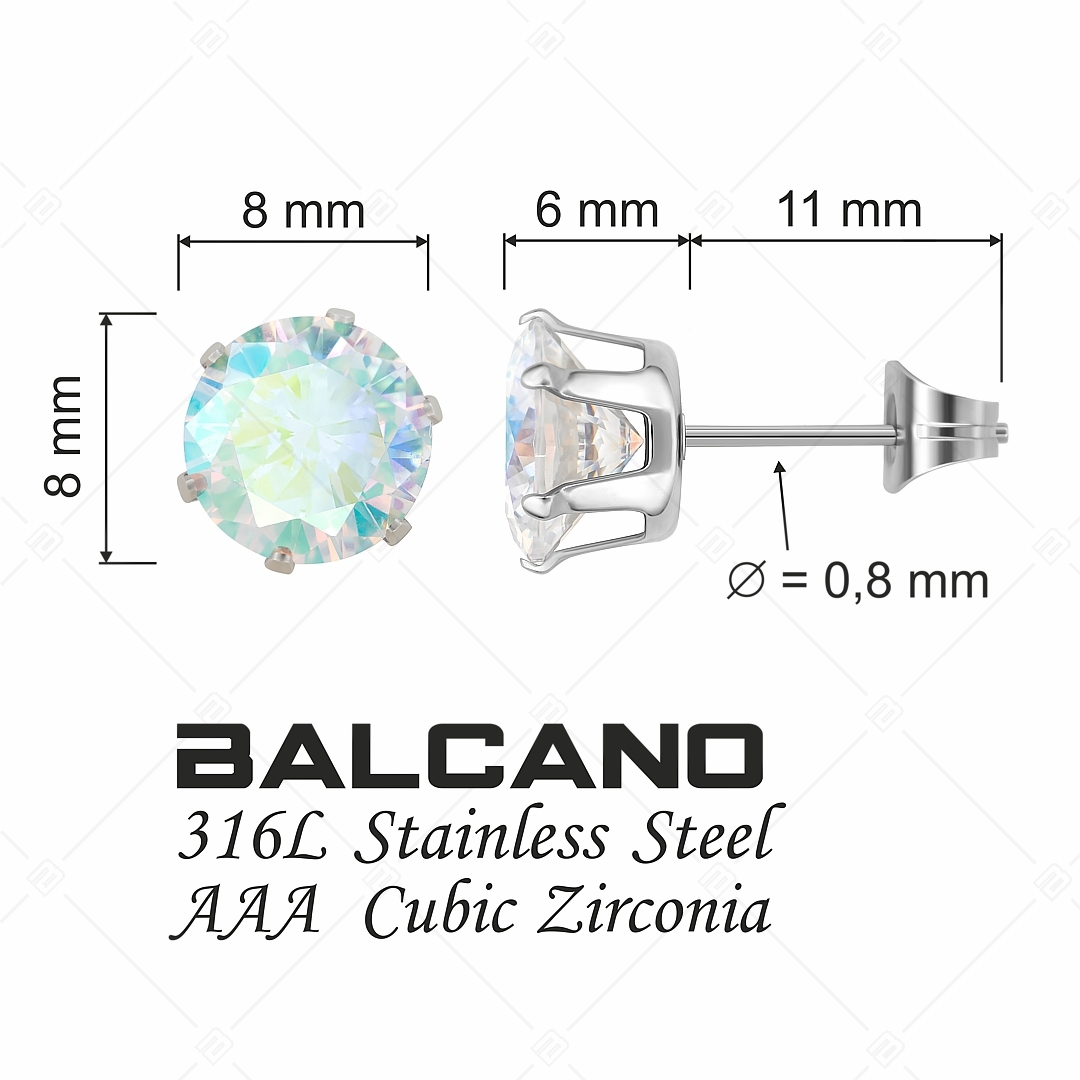 BALCANO - Frizzante / Boucles d'oreilles pierres rondes (112083ST09)