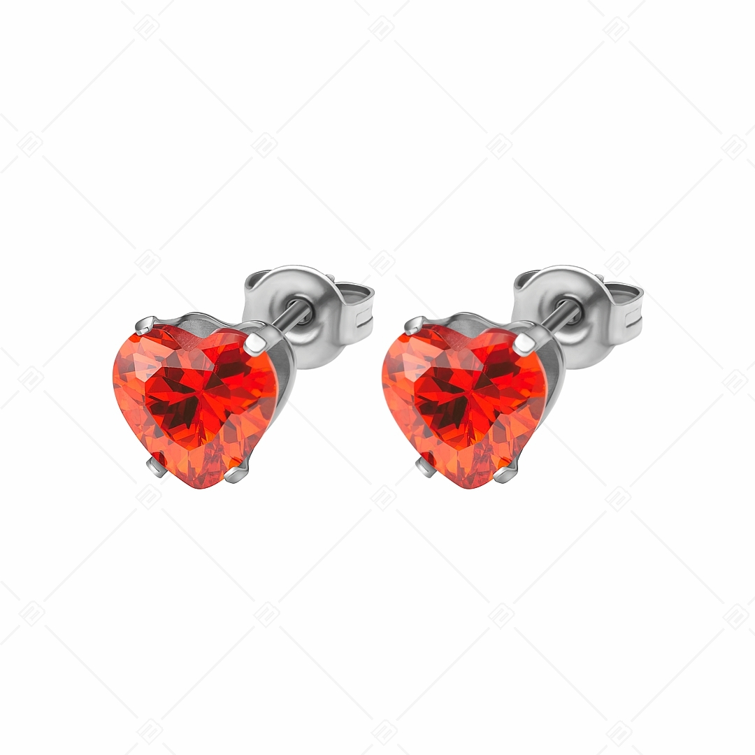 BALCANO - Frizzante / Earrings With Heart Shaped Gemstone (112084ST22)
