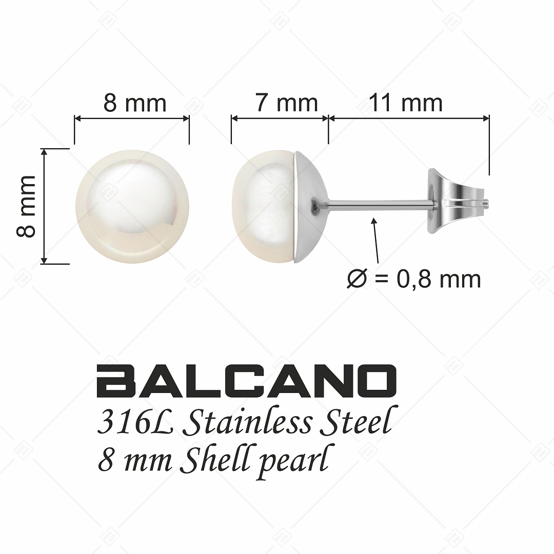 BALCANO - Perla / Earrings with shell beads (141104BC00)
