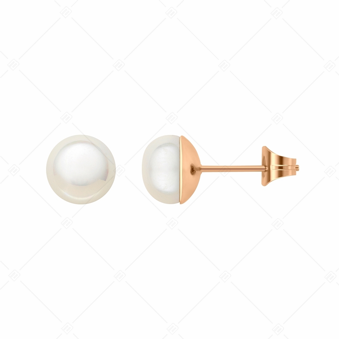 BALCANO - Perla / Boucles d'oreilles avec des perles de coquillages (141104BC96)