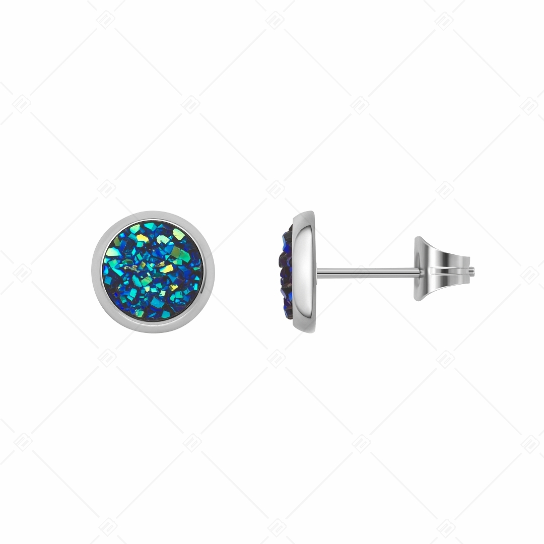 BALCANO - Druzy / Mineral Crystal Earrings (141111BC44)