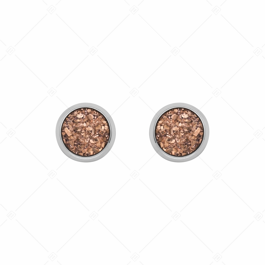 BALCANO - Druzy / Mineral Crystal Earrings (141111BC58)