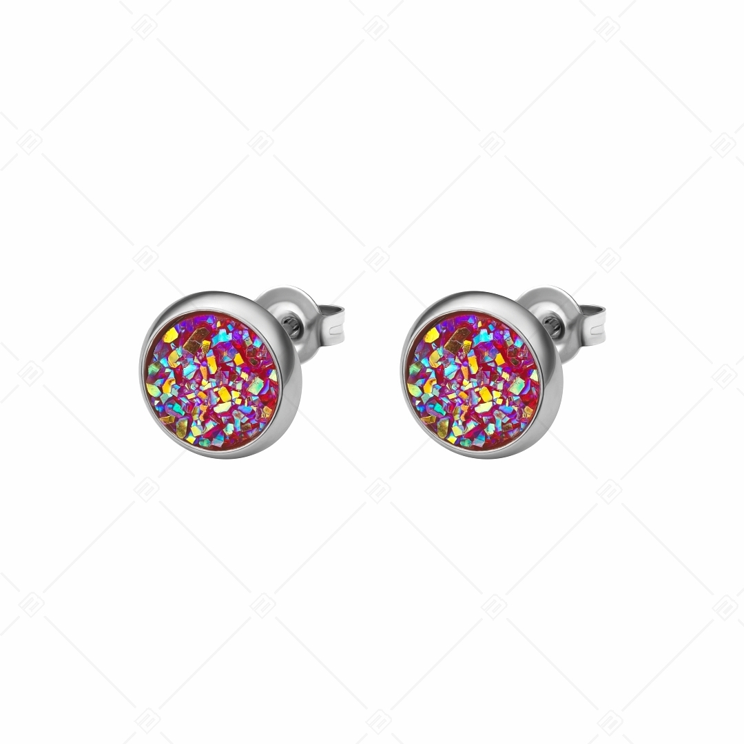 BALCANO - Druzy / Mineral Crystal Earrings (141111BC89)