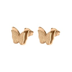 BALCANO - Papillon / Butterfly Earrings With Glitter Surface
