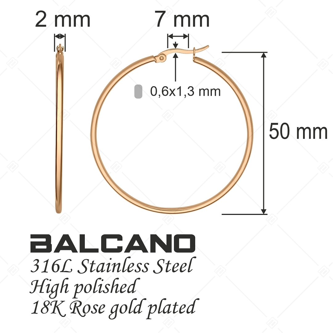 BALCANO - Gina /  Classic hoop earrings (141211BC96)