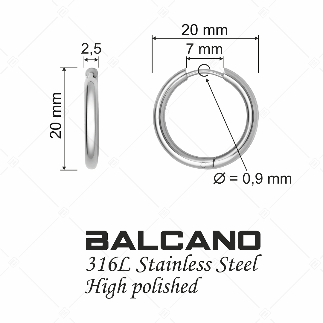 BALCANO - Giro / Hoop earrings (141216BC97)