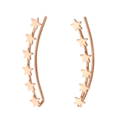 BALCANO - Lucente / Earring Climber With 18K Rose Gold Plated