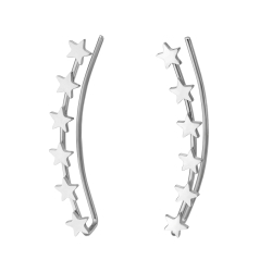 BALCANO - Lucente / Earring climber with high polished