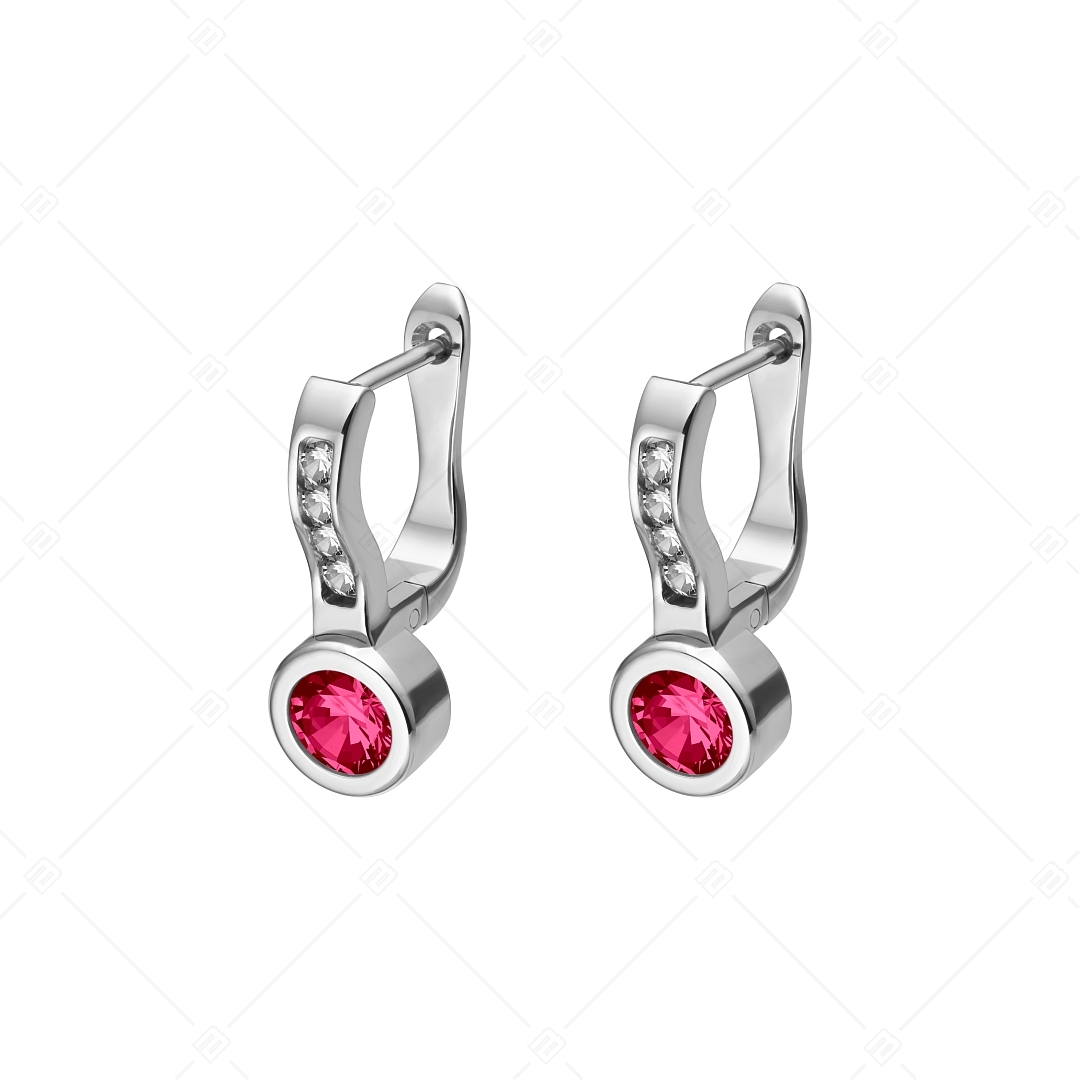 BALCANO - Lorena / Earrings With Cubic Zirconia Gemstones, High Polished (141234BC22)