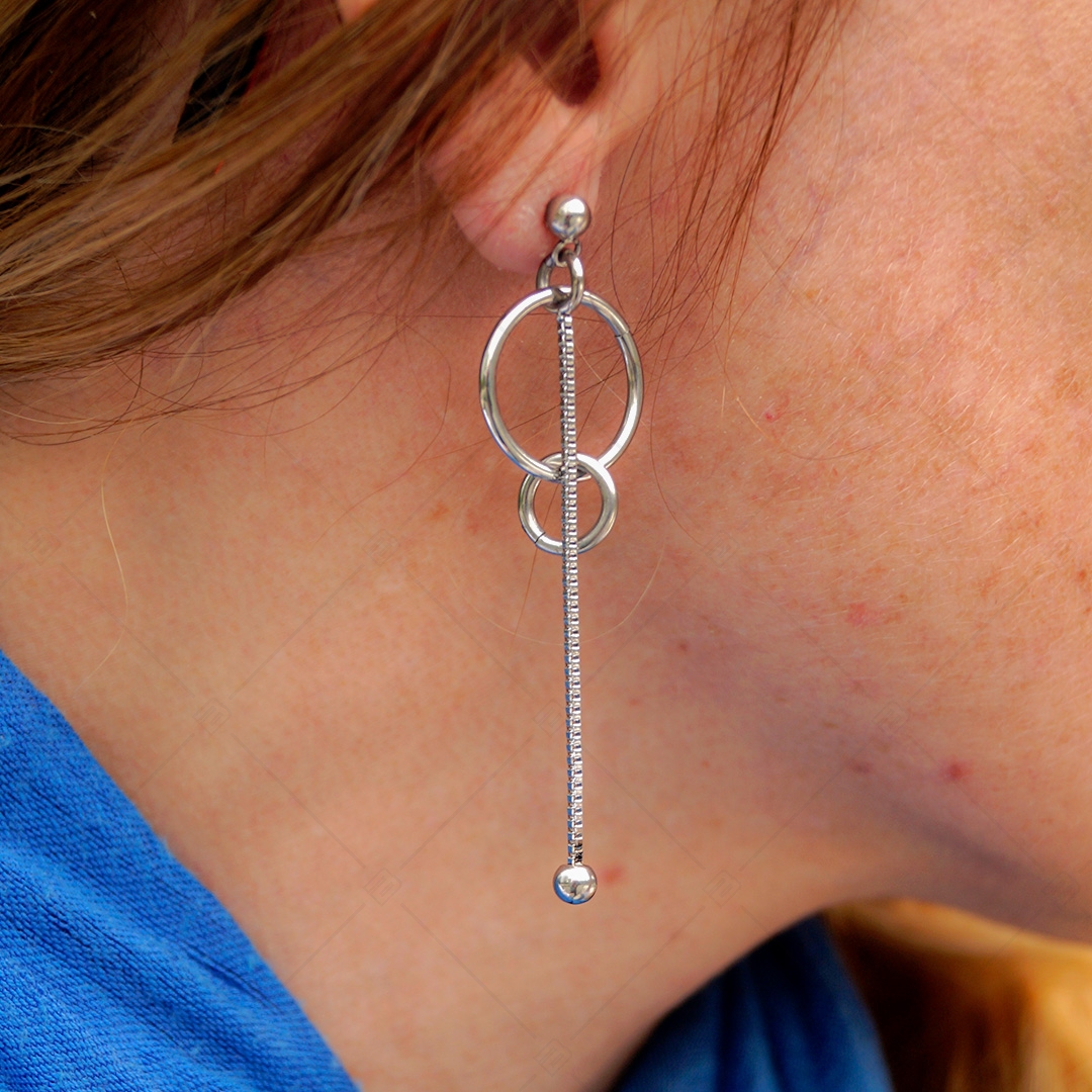 BALCANO - Clea / Boucles d'oreilles pendantes, avec hautement polie (141236BC97)