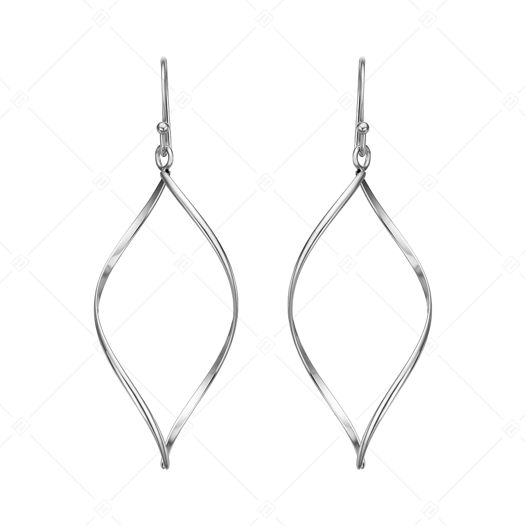 BALCANO - Claire / Dangling Stainless Steel Earrings, High Polished (141256BC97)