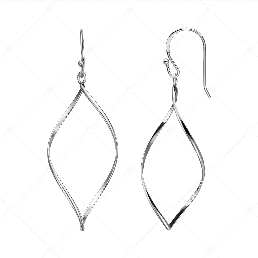 BALCANO - Claire / Boucles d'oreilles pendantes en acier inoxydable, avec finition polie (141256BC97)