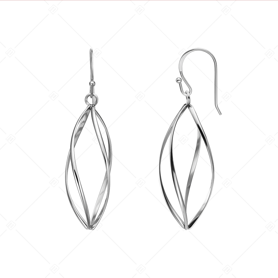 BALCANO - Isabelle / Dangling Stainless Steel Earrings, High Polished (141261BC97)