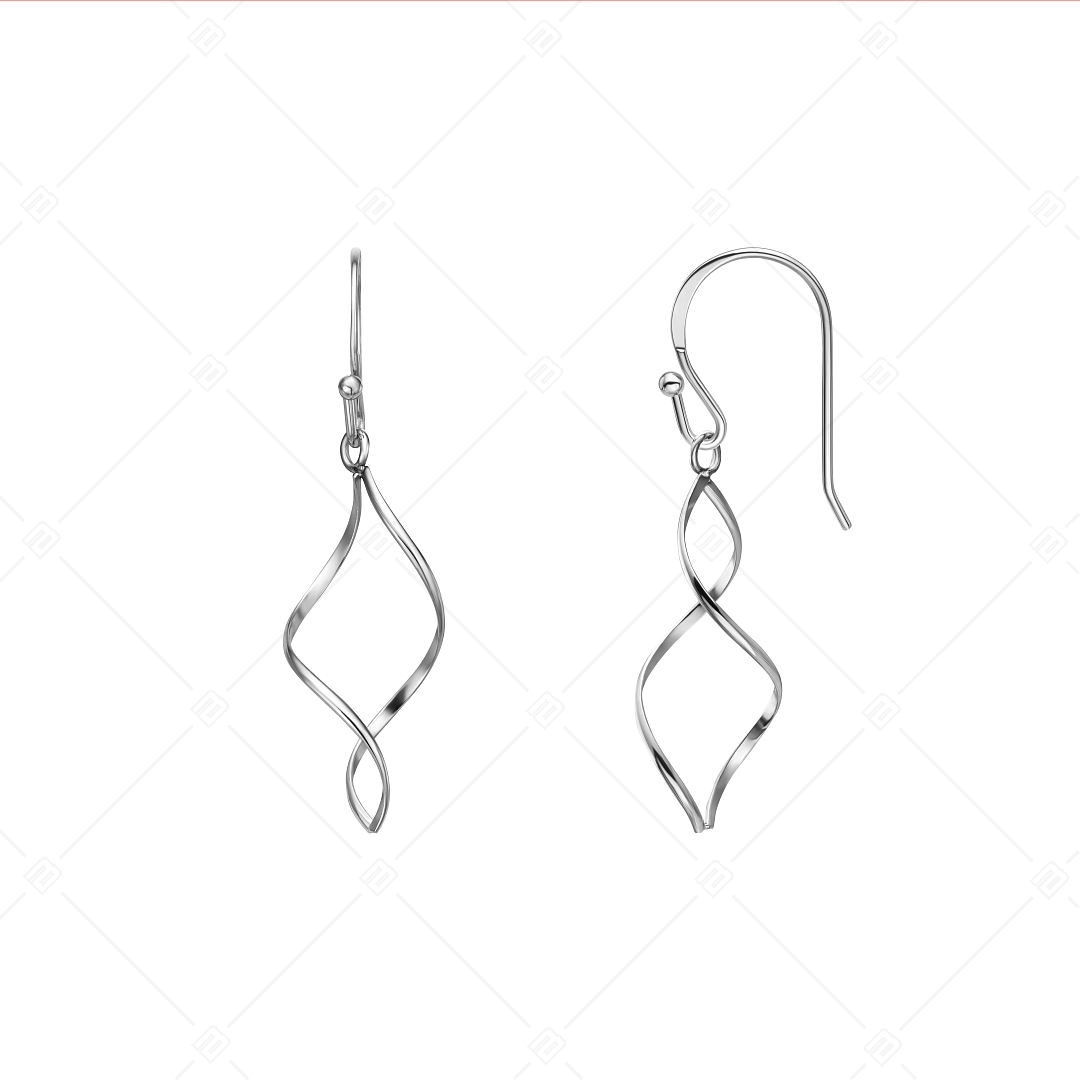 BALCANO - Amy / Dangling Stainless Steel Earrings, High Polished (141262BC97)
