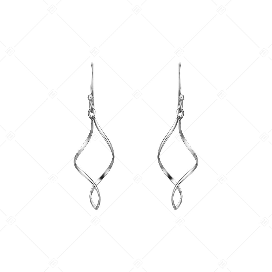 BALCANO - Amy / Dangling Stainless Steel Earrings, High Polished (141262BC97)