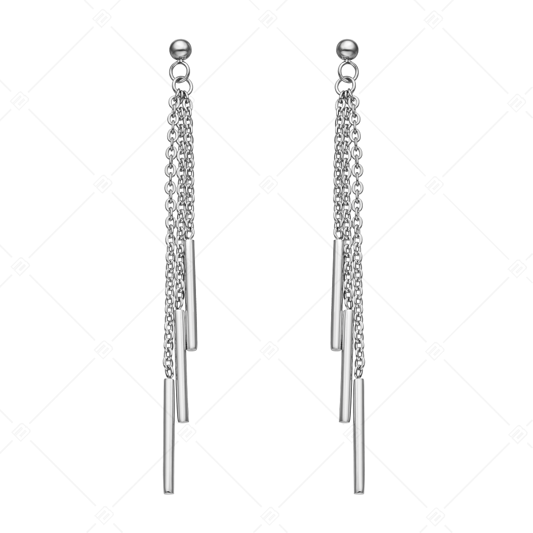 BALCANO - Natalie / Dangling Stainless Steel Earrings, High Polished (141267BC97)