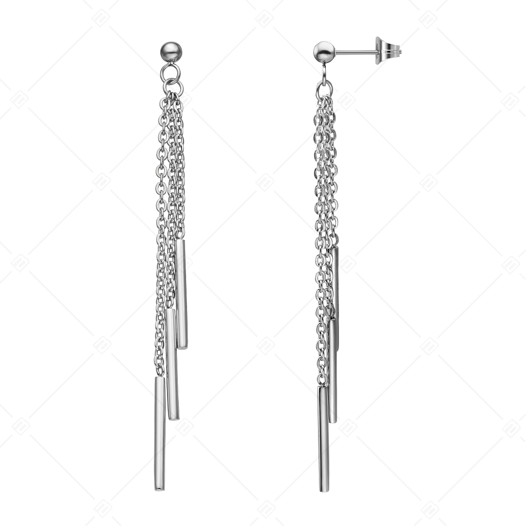 BALCANO - Natalie / Dangling Stainless Steel Earrings, High Polished (141267BC97)