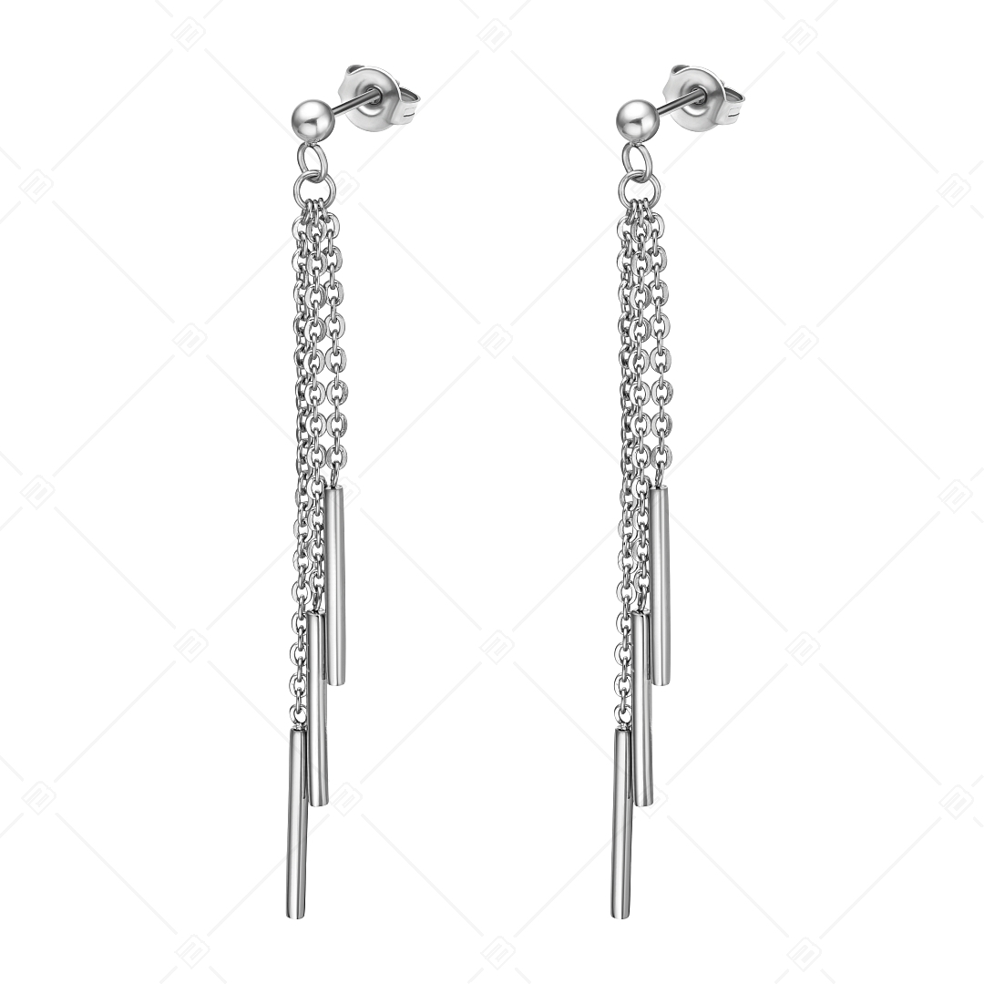 BALCANO - Natalie / Boucles d'oreilles pendantes en acier inoxydable, avec une finition polie (141267BC97)