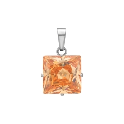 BALCANO - Frizzante / Pendant with square gemstone