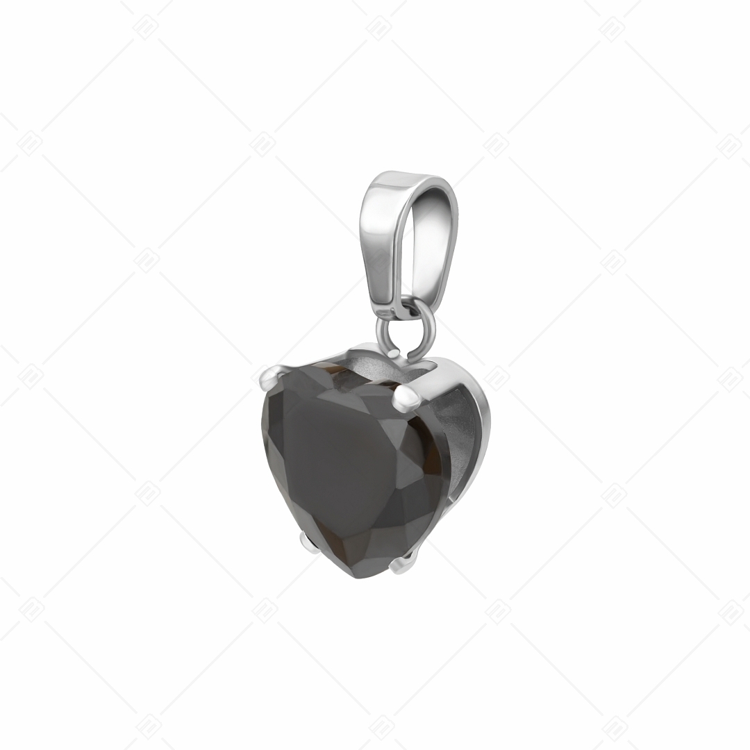 BALCANO - Frizzante / Pendentif en forme de cœur en pierre de zirconium (212084ST11)