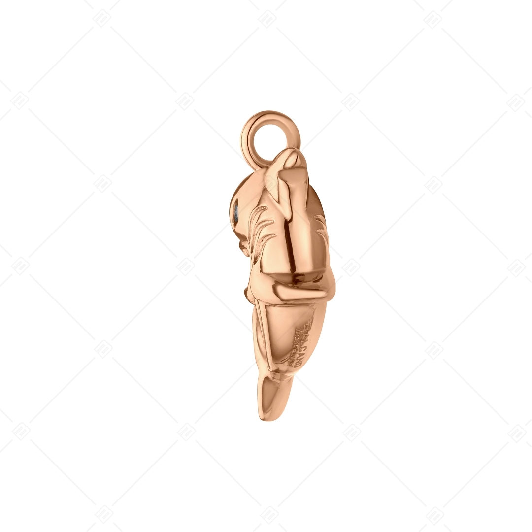 BALCANO - Shark / Stainless Steel Pendant, 18K Gold Plated (242207BC96)