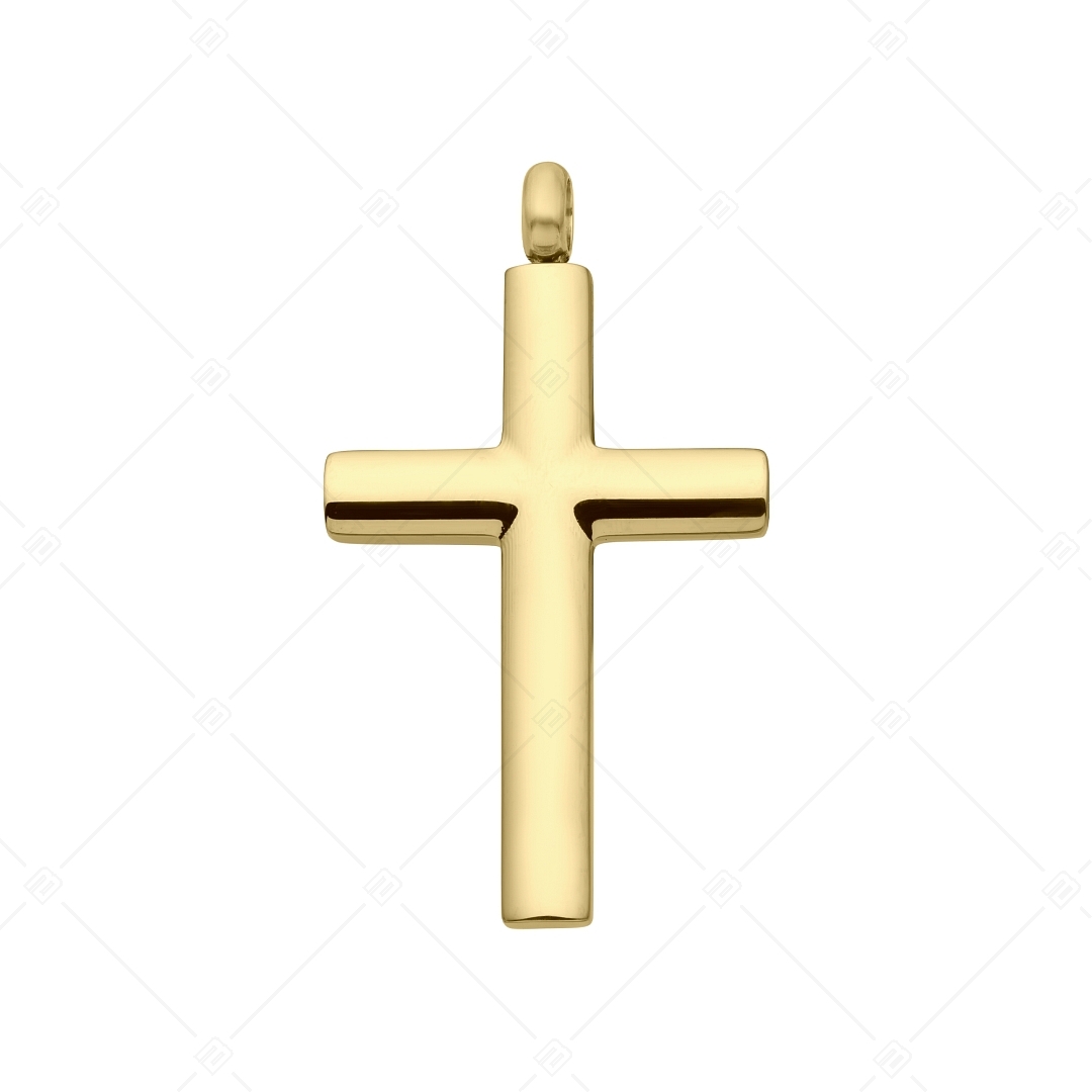 BALCANO - Croce / Kreuz Anhänger mit 18K Vergoldung (242209BC88)