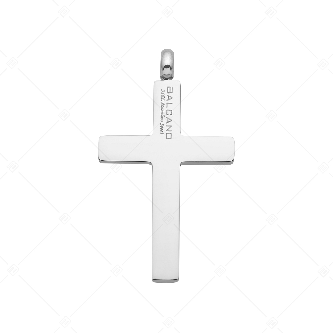 BALCANO - Croce / Cross Pendant, High Polished (242209BC97)