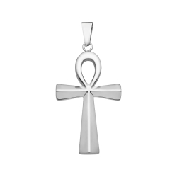 BALCANO - Isiris / Pendentif croix ankh  (croix égyptienne), avec polissage à haute brillance