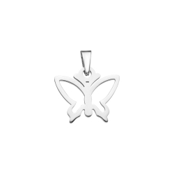BALCANO - Vanessa / Butterfly Pendant, High Polished