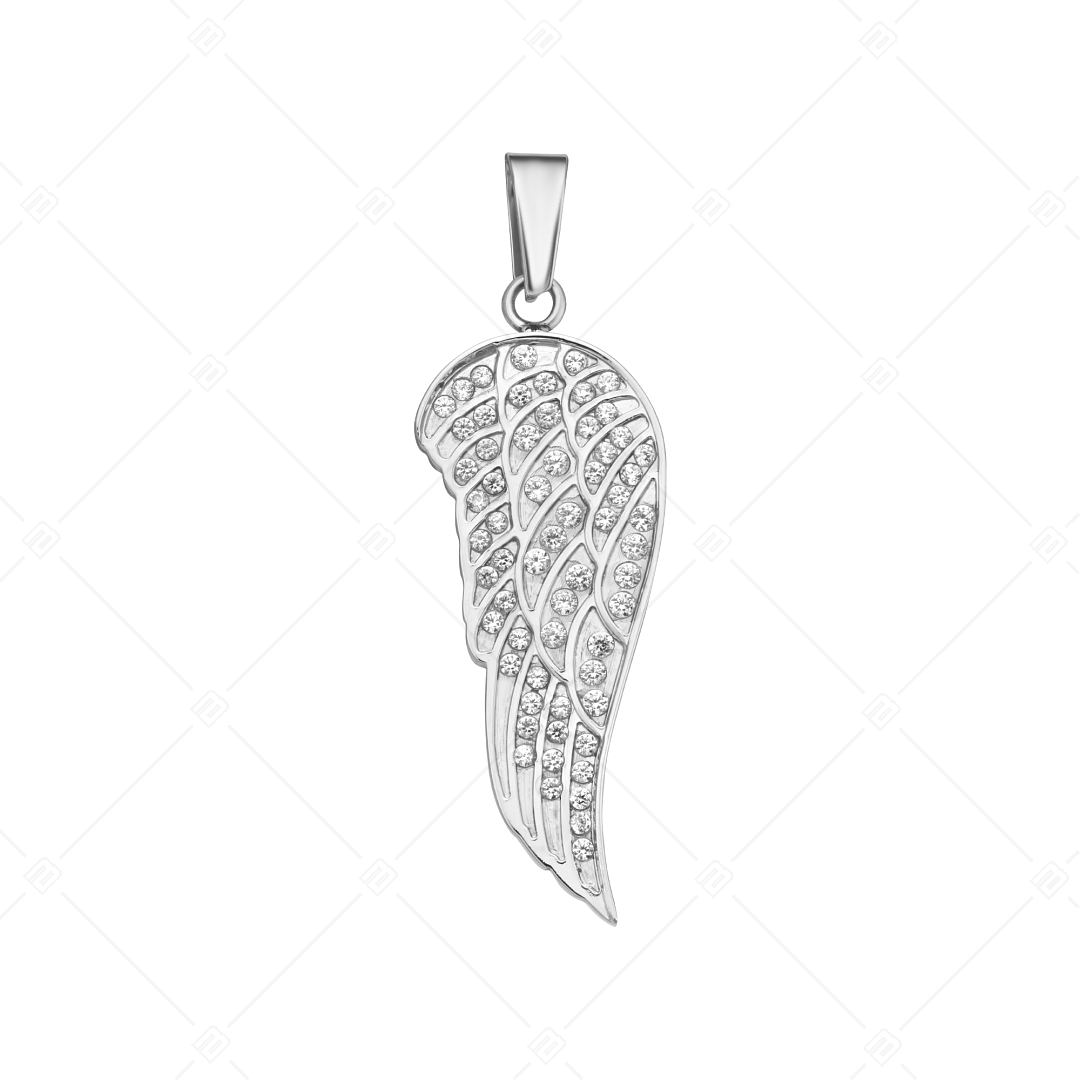 BALCANO - Angelica / Pendentif aile d'ange avec pierres de zirconium, avec hautement polie (242217BC97)