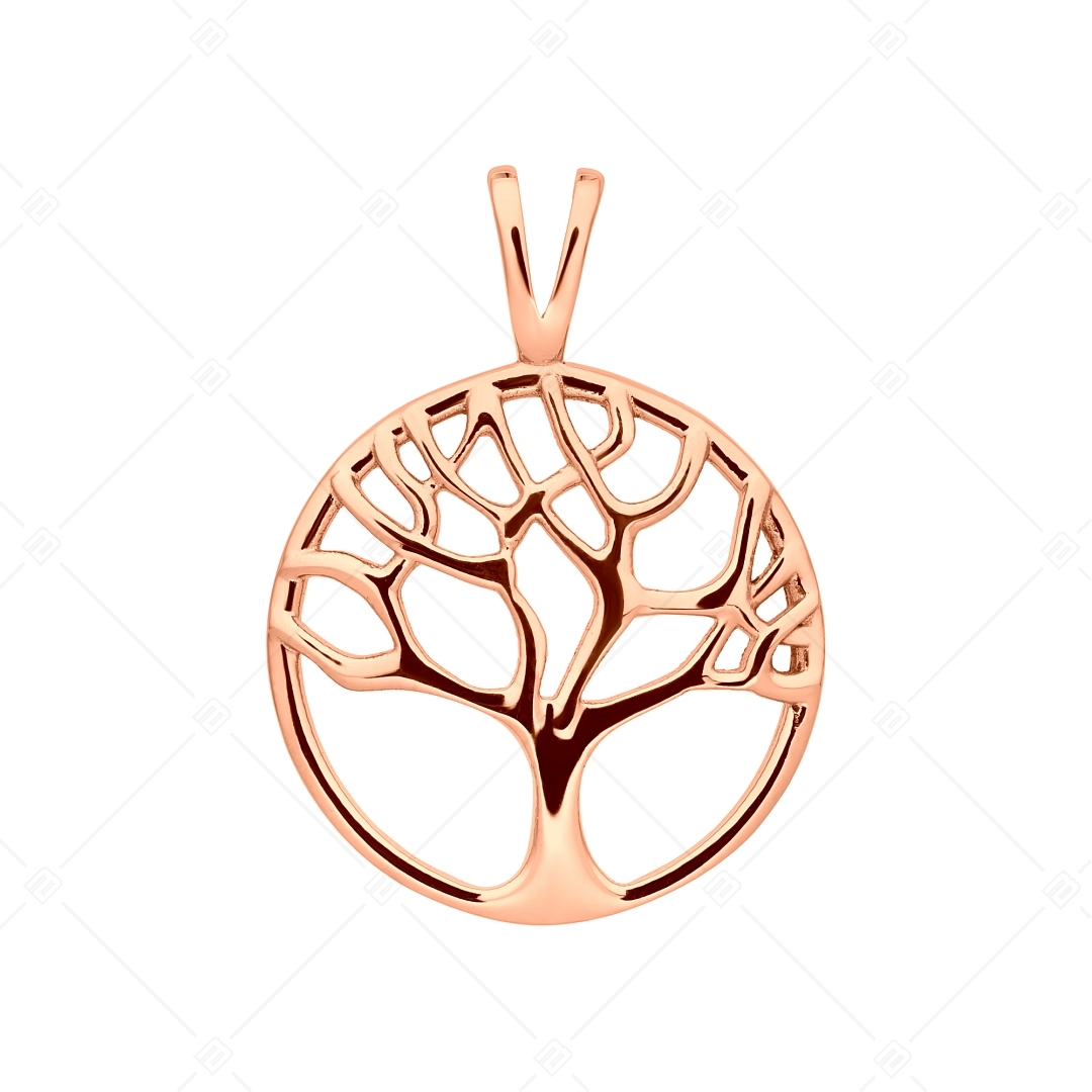 BALCANO - Lifetree / Lebensbaum Anhänger, 18K rosévergoldet (242256BC96)