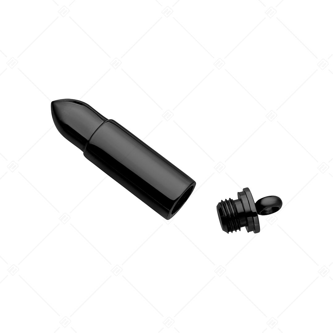BALCANO - Bullet / Pendentif balle de pistolet, cartouche, revêtement PVD noir (242258BC11)
