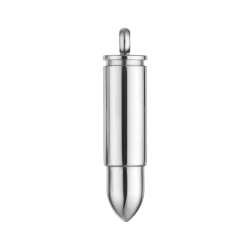 BALCANO - Bullet / Pistol Bullet, Cartridge Pendant, High Polished