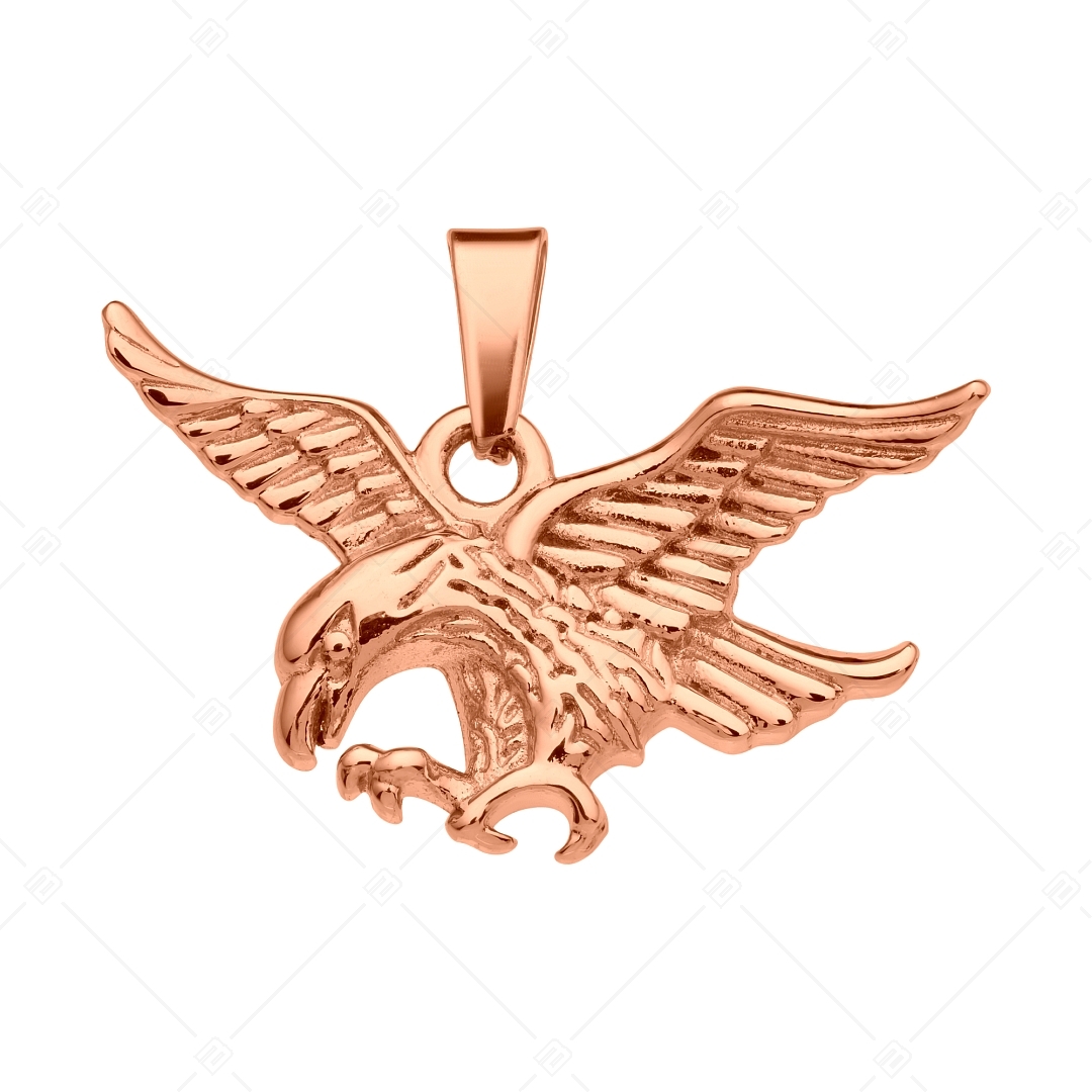 BALCANO - Eagle / Stainless Steel Eagle Pendant 18K Rose Gold Plated (242264BC96)