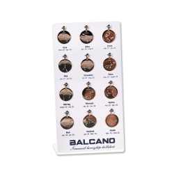 BALCANO - Zodiac / Sternzeichen Anhänger mit Zirkonia Edelsteinen - Paket der 12 Sternzeichen